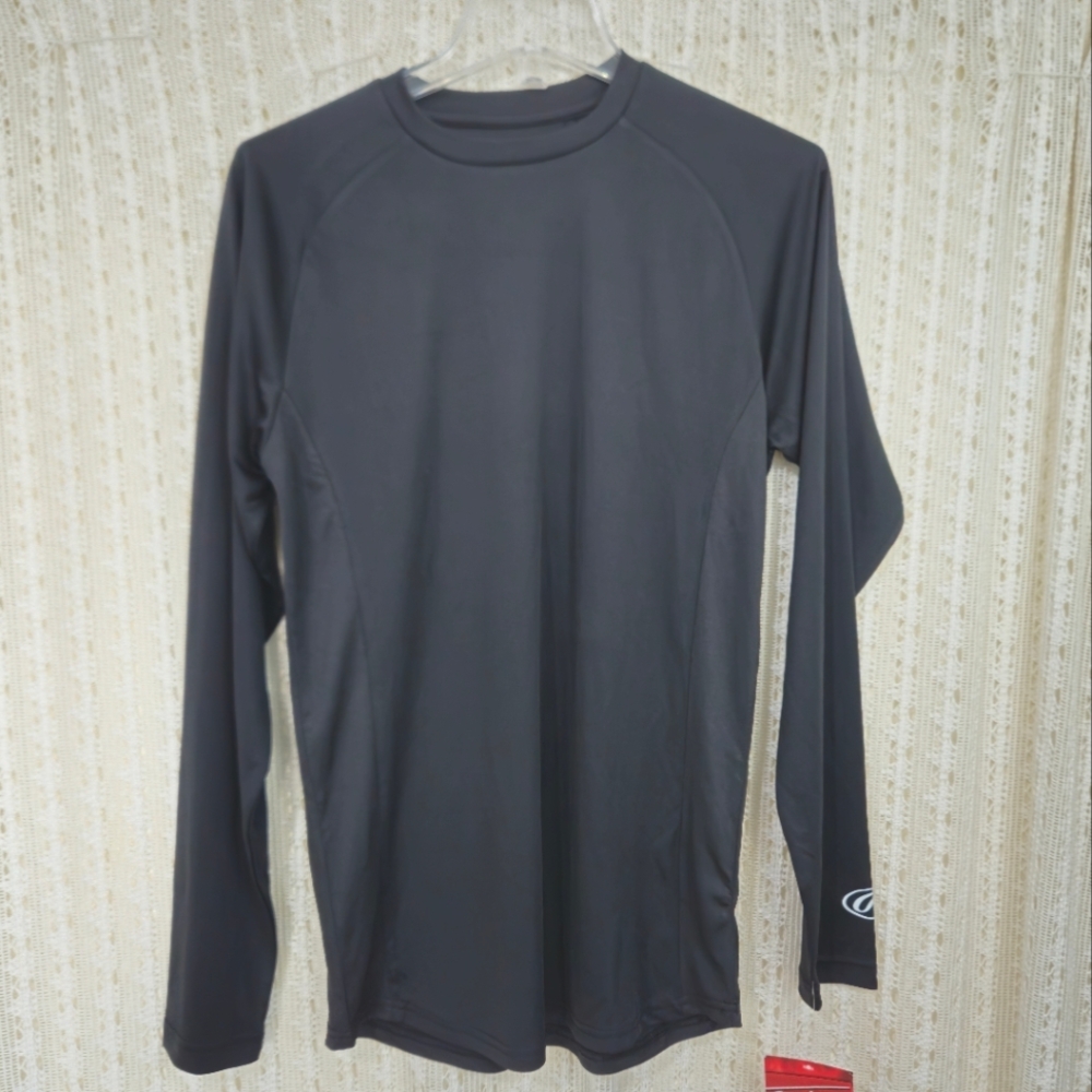 (NEW) Rawlings Baseball Base Layer Long Sleeve Shirt Size Small